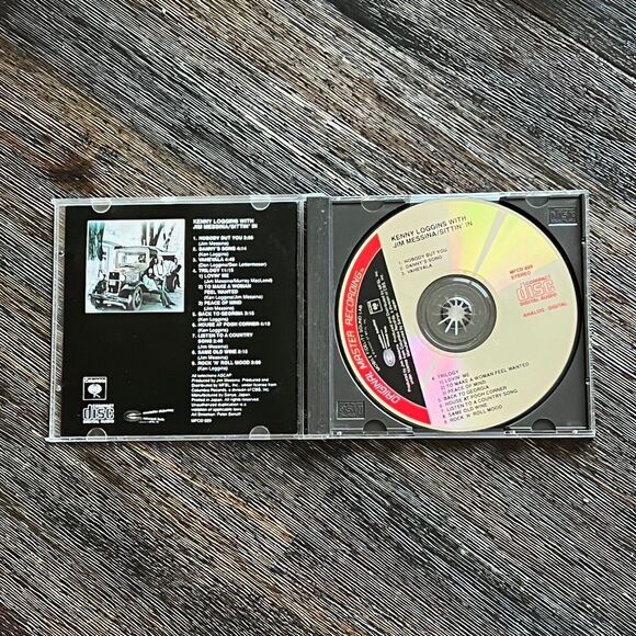 Sittin' In by Kenny Loggins with Jim Messina Original Master Recording CD - Picture 2 of 3